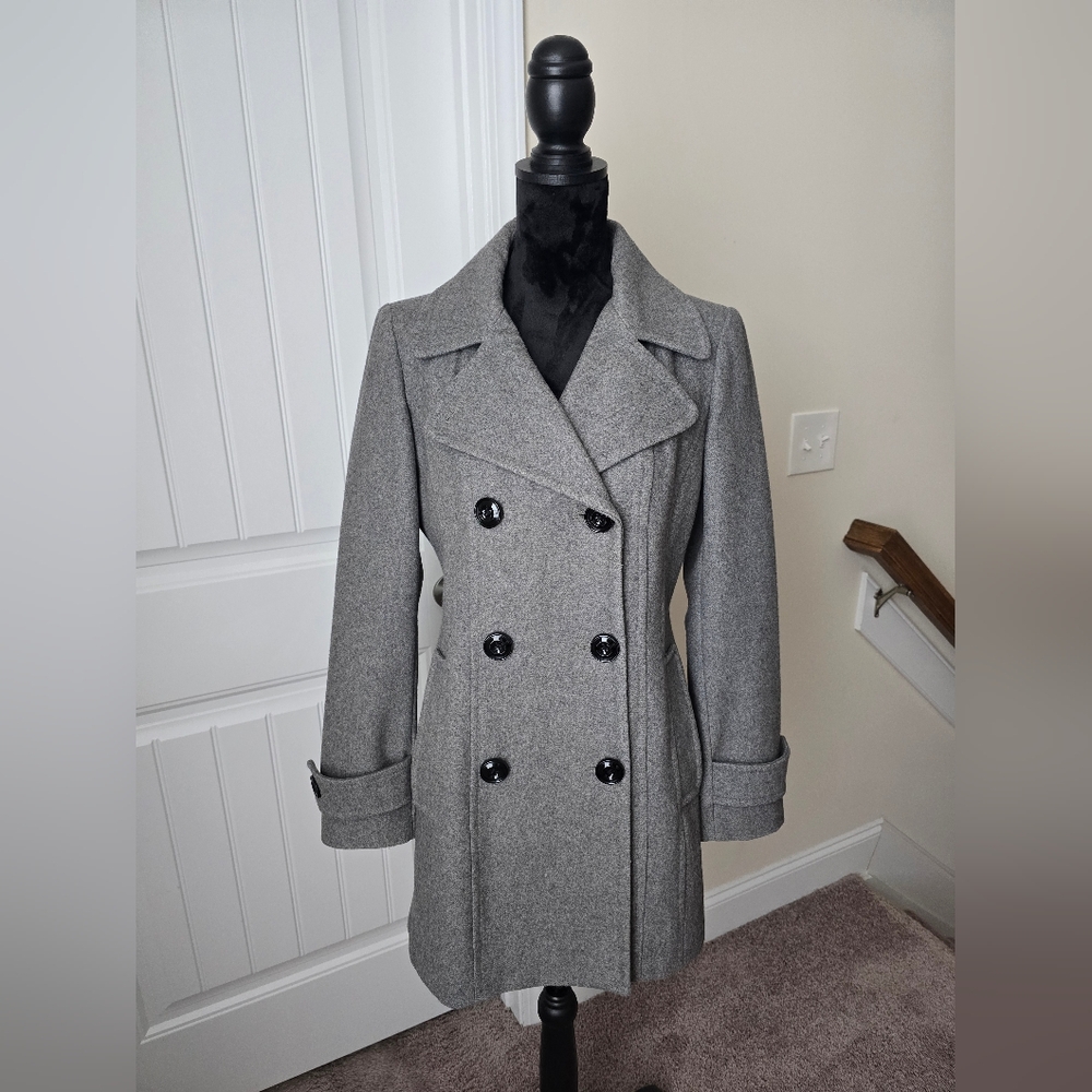 Anne Klein wool blend coat